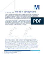 Vitamin D2 and D3 in Serum/Plasma: Merck Millipore Is A Division of Merck Kgaa, Darmstadt, Germany