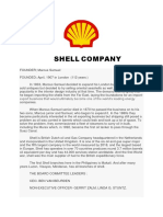 Shell Company Founded in 1907