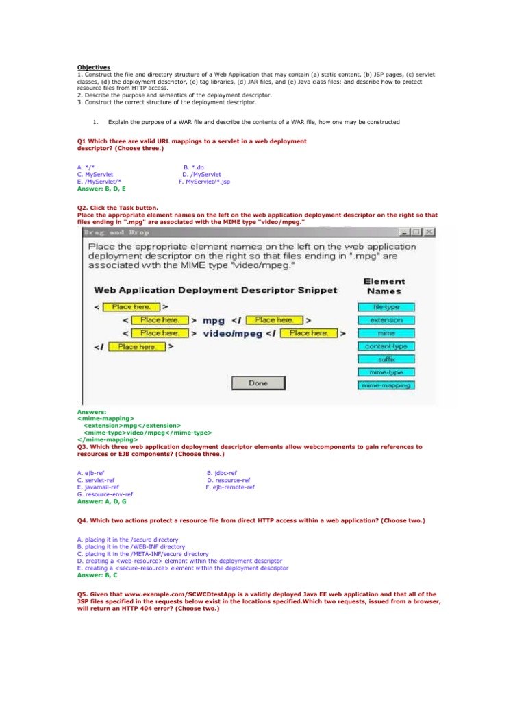 Structure of Servlet | PDF | Java Server Pages | Java Servlet