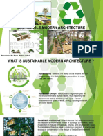 Sustainable Modern Architecture