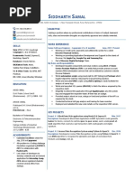 Siddharth Samal Resume