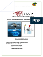 Mecanica de Fluidos Formas Intlgrales de Las Leyes Fundamentales