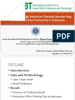 Development of High Resolution Planting Calendar Map To Increase of Rice Productivity in Indramayu
