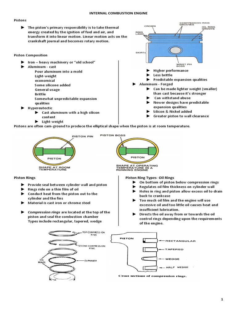 Engine Handouts | PDF | Motor Oil | Radiator