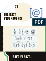 Subject and Object Pronouns