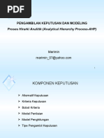 Download 9 Pengambilan Keputusan AHP Ilkom by unggul99 SN42408758 doc pdf