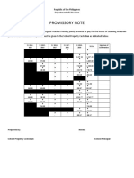 Promissory Note