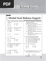 Modul Soal Bahasa Inggris