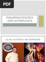 Philippine Politics and Governance