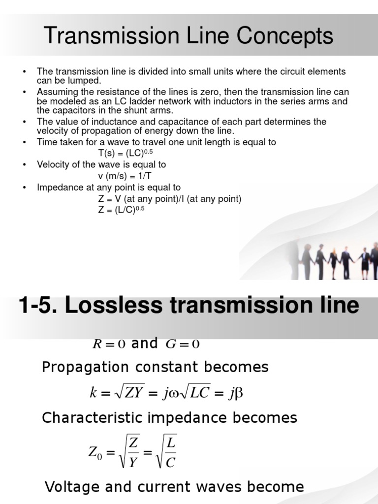 Transmission Line Theory and Analysis | PDF | Transmission Line ...
