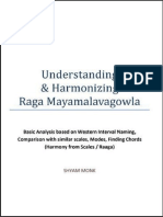 Understanding and Harmonizing Indian Ragas - Mayamalavagowla - Nodrm