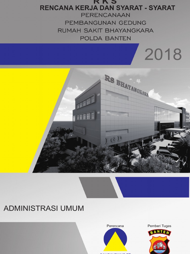 Rencana Kerja Pembangunan RS Bhayangkara | PDF | Griya & Taman ...