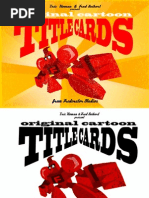 Download Original Cartoon Title Cards from Frederator Studios by Fred Seibert SN42410131 doc pdf