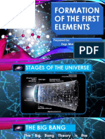 Physical Science: Lesson 1: Formation of The First Elements