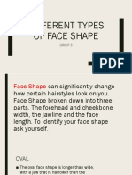 Different Types of Face Shape
