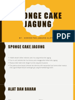 Sponge Cake Jagung