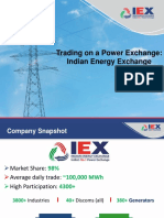Indian Energy Exchange Market Share and Segments