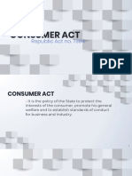 Consumer Act