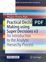 07 Practical Decision Making Using Super Decisions v3 - An Introduction To The Analytic Hierarchy Process