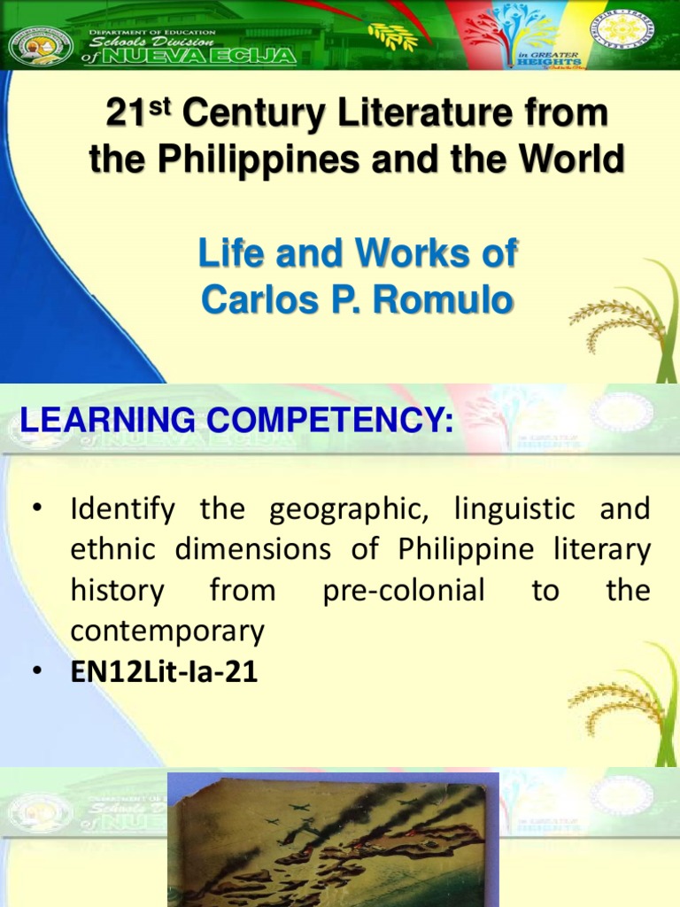 Contributions of Carlos P. Romulo | PDF | Philippines