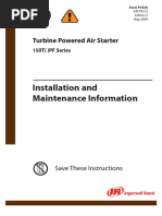 Installation and Maintenance Information: Turbine Powered Air Starter