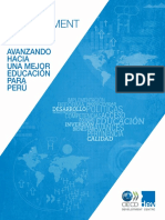 Avanzando Hacia Una Mejor Educacion en Peru