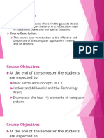 GS EL 200 Course Intro Computer Apps