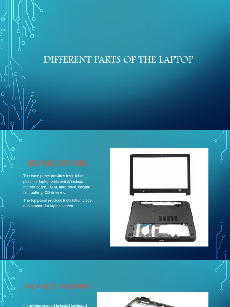 Laptop Components Explained | PDF