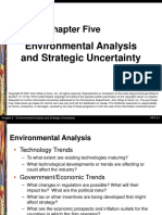 Chapter Five: Environmental Analysis and Strategic Uncertainty