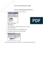 Configure POP3 & SMTP Server on Windows Server 2008