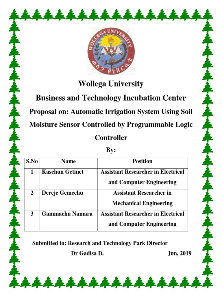 Wollega University Business and Technology Incubation Center | PDF