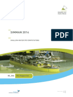 SIMMAN 2014: Shallow-water CFD computations overview