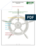 Religare Securities PVT - LTD Final Summer Internship Report TUSHAR PATEL (AHMEDABAD) AMITY