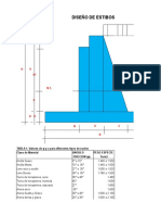 Diseño de Estribos y Puente - Toril