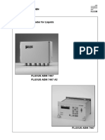 Manual de Usuario FLEXIM UMFLUXUS - F7V4-3EN
