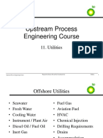 Upstream Process Engineering Course: 11. Utilities