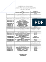 Cronograma Actividades 2019 2020