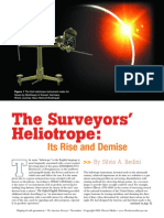 The Surveyors' Heliotrope:: Its Rise and Demise