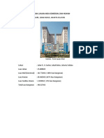 Studi Perbandingan Luasan Area Komersial dan Hunian Mixed Use