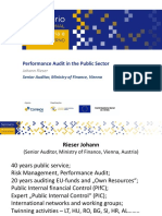 Topic 5 Performance Audit in The Public Sector