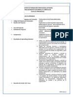 Gfpi-F-019 Formato Guia de Aprendizaje Servicio Al Cliente