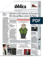 La Repubblica 20 Febbraio 2019