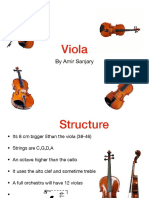 The Viola and Its History