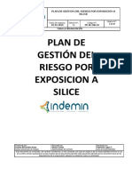 Plan de gestión del riesgo por exposición a silice