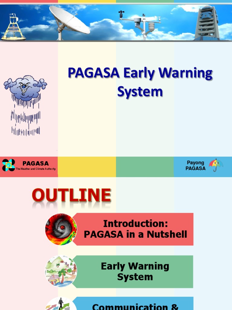 Pagasa Early Warning System Pnc Tropical Cyclones Storms