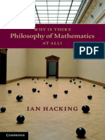 Ian Hacking- Why Is There Philosophy of Mathematics At All¿ - [Cambridge University Press - 2014].pdf