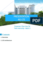 Presentation 4G-LTE: Presenter: Phan Huu Tai TMA Internship - Batch 2