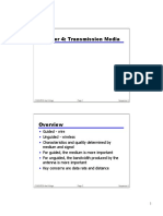 Chapter 4: Transmission Media: CS420/520 Axel Krings Sequence 4