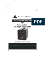 Automatic Voltage Regulator: C A Pa C I T Y: 1 0 0 0 Va - 5 0 0 0 Va