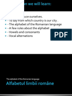 Alfabetul limbii române